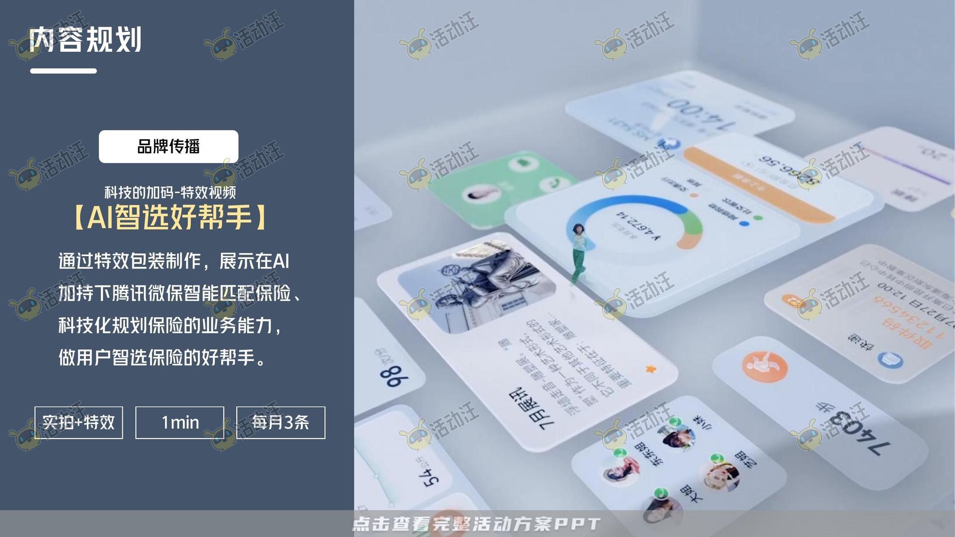 保险&金融行业短视频运营全案