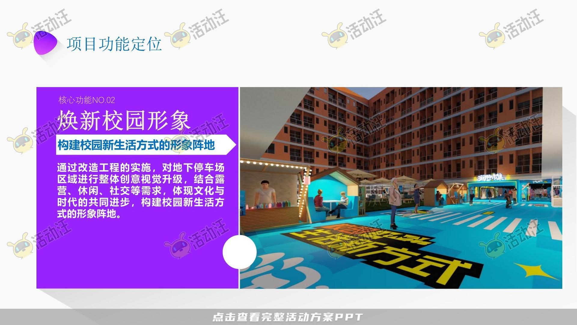 某职业院校校园文化商业空间规划方案