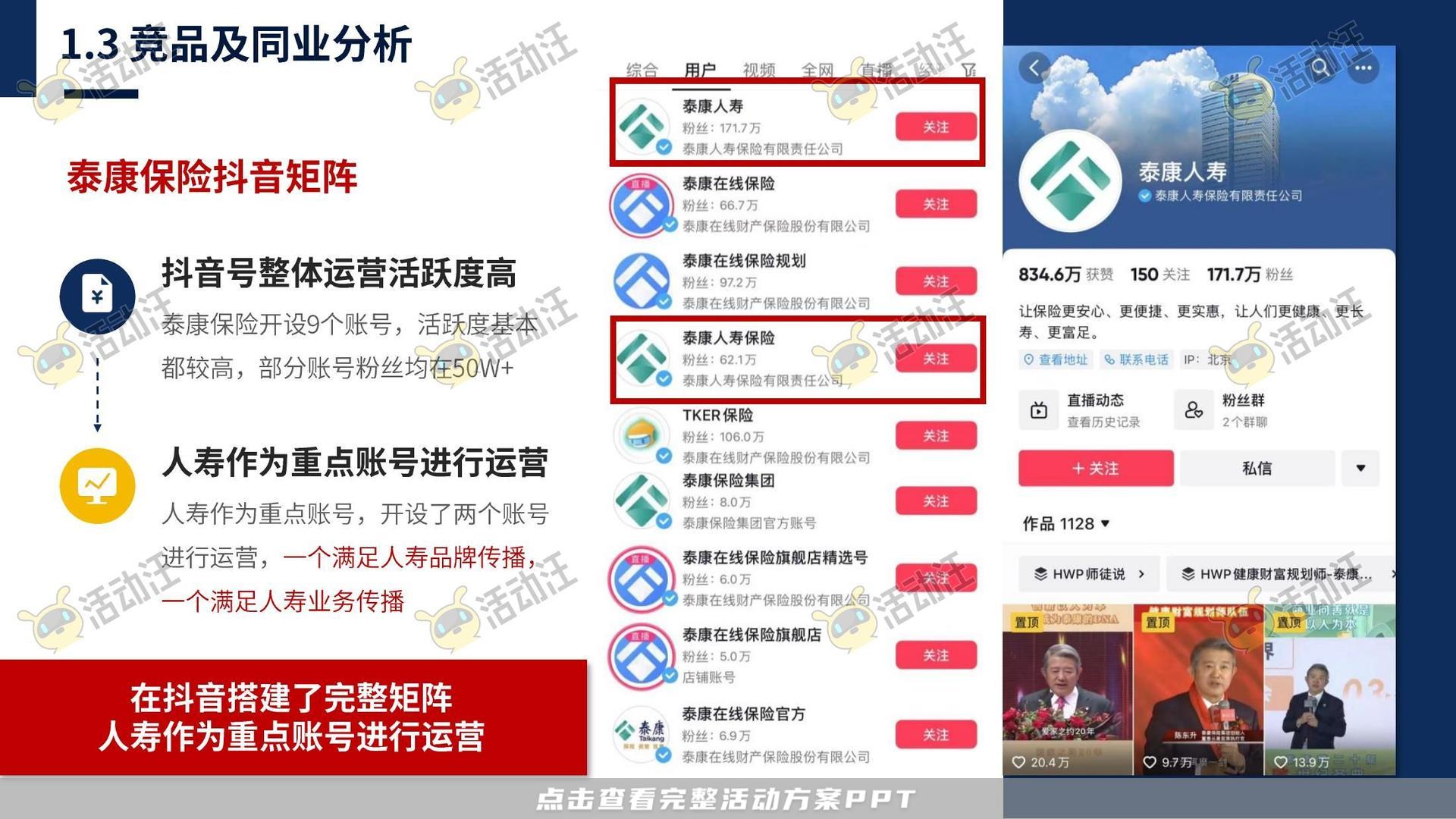 保险行业官方抖音号运营项目方案