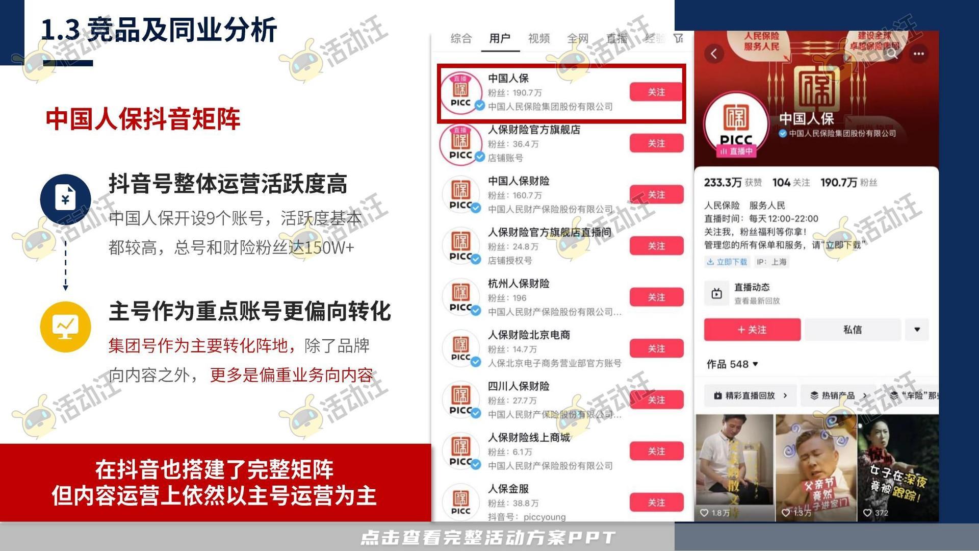 保险行业官方抖音号运营项目方案