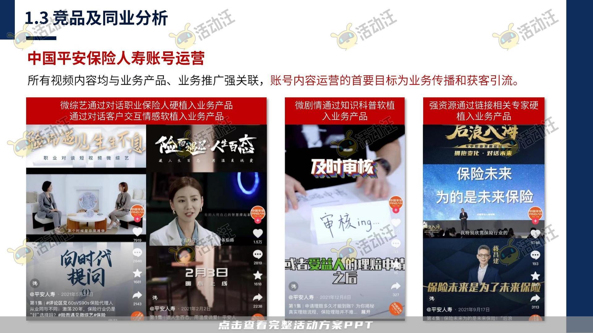 保险行业官方抖音号运营项目方案