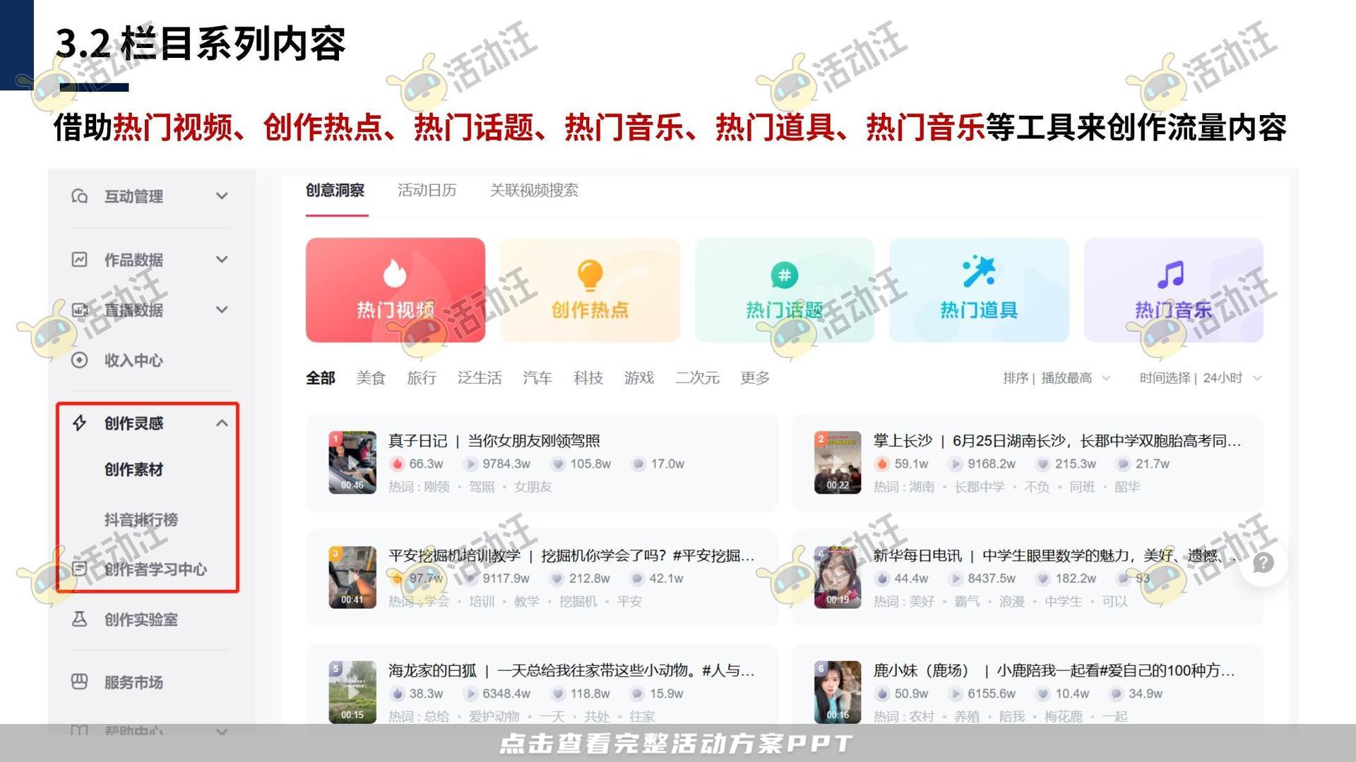 保险行业官方抖音号运营项目方案