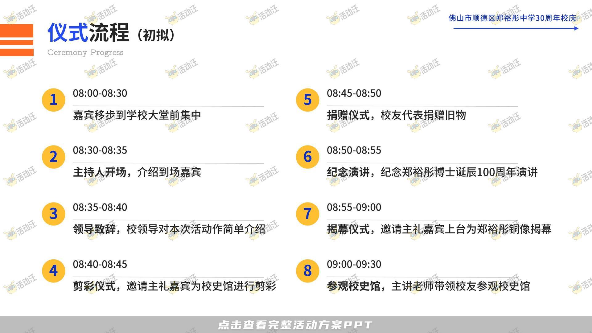 周年庆典活动策划方案