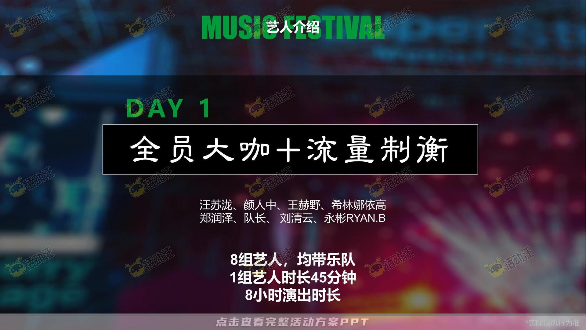 音乐节活动策划方案