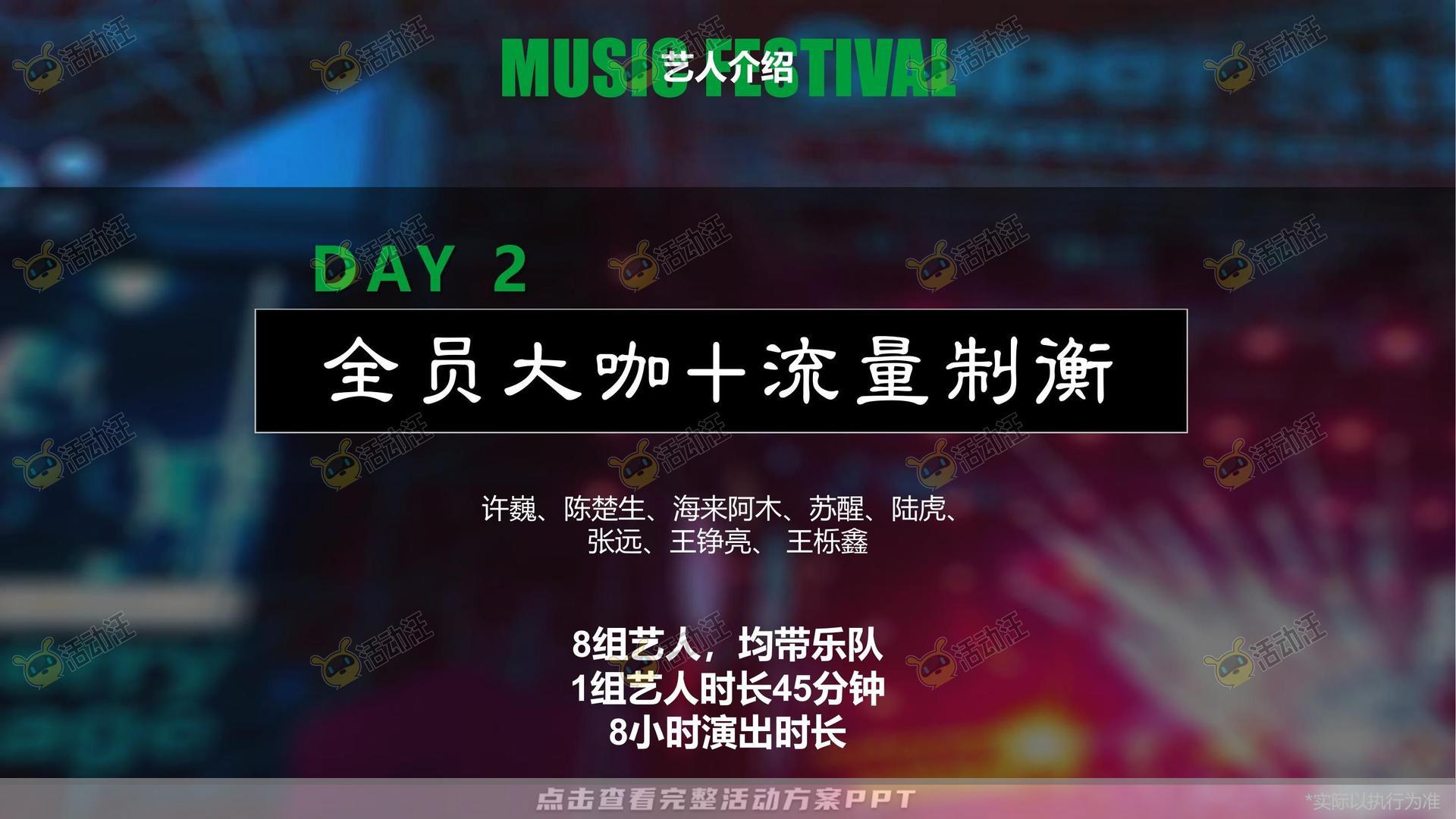 音乐节活动策划方案