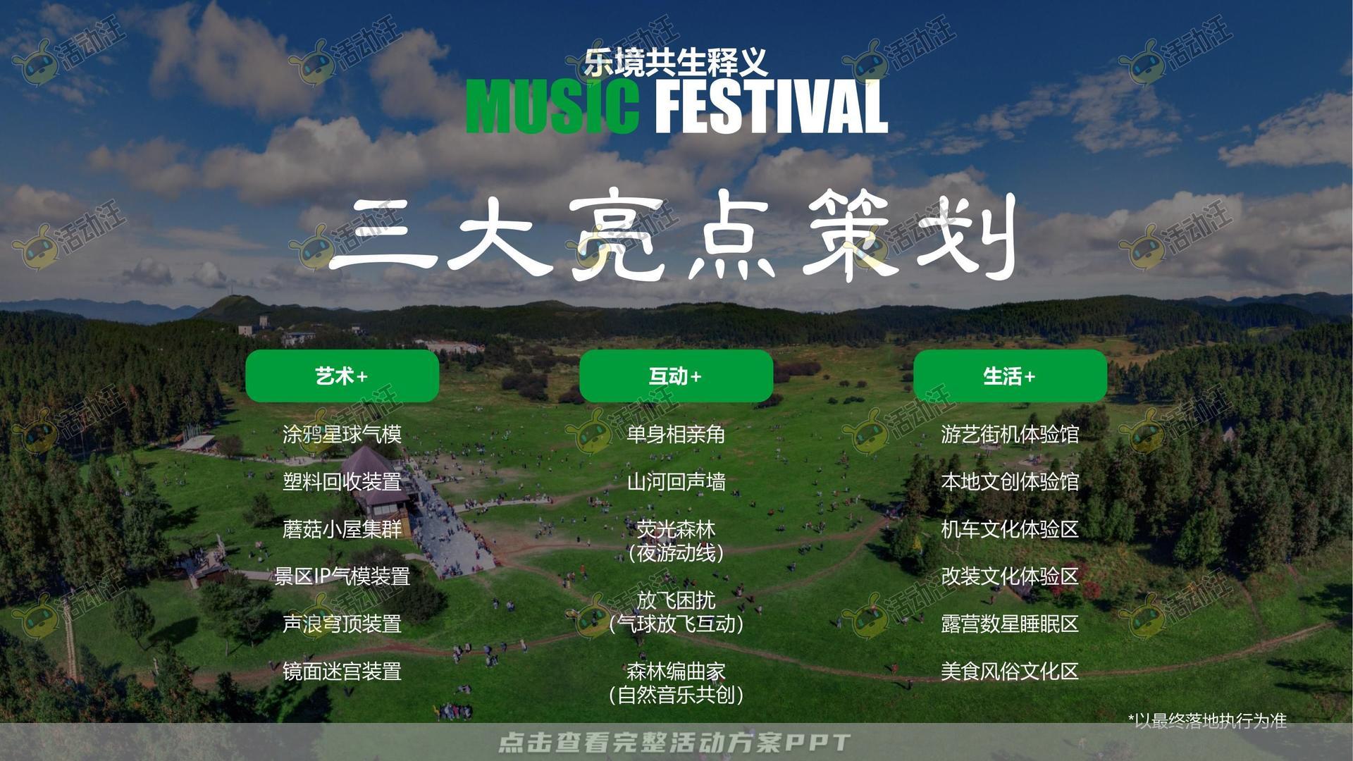 音乐节活动策划方案