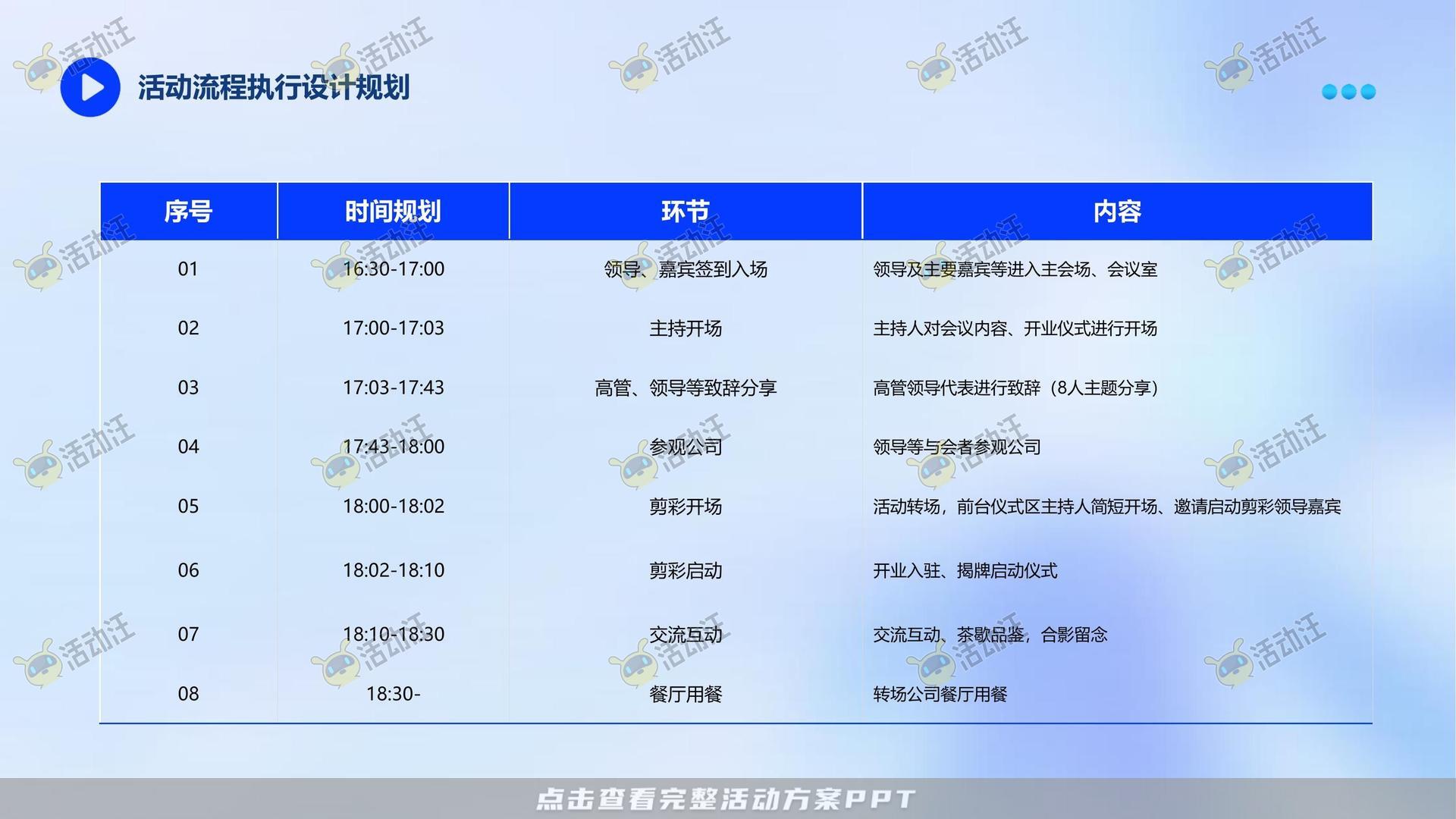 周年庆典活动策划方案