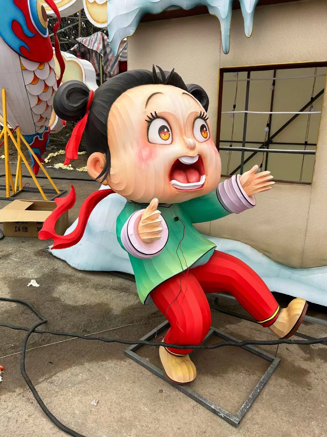 彩灯龙年