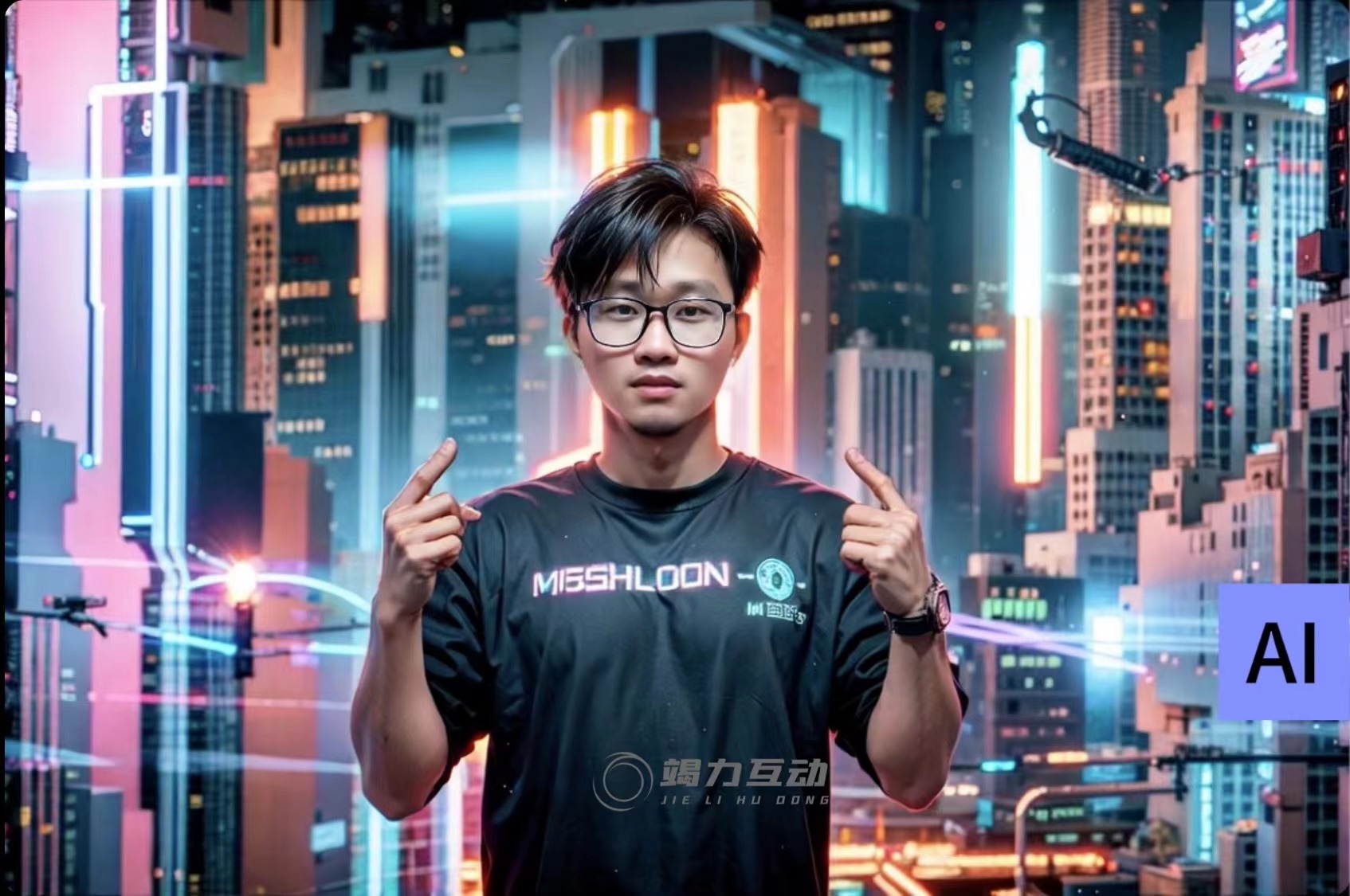 ai拍照签到墙.科技签到方式