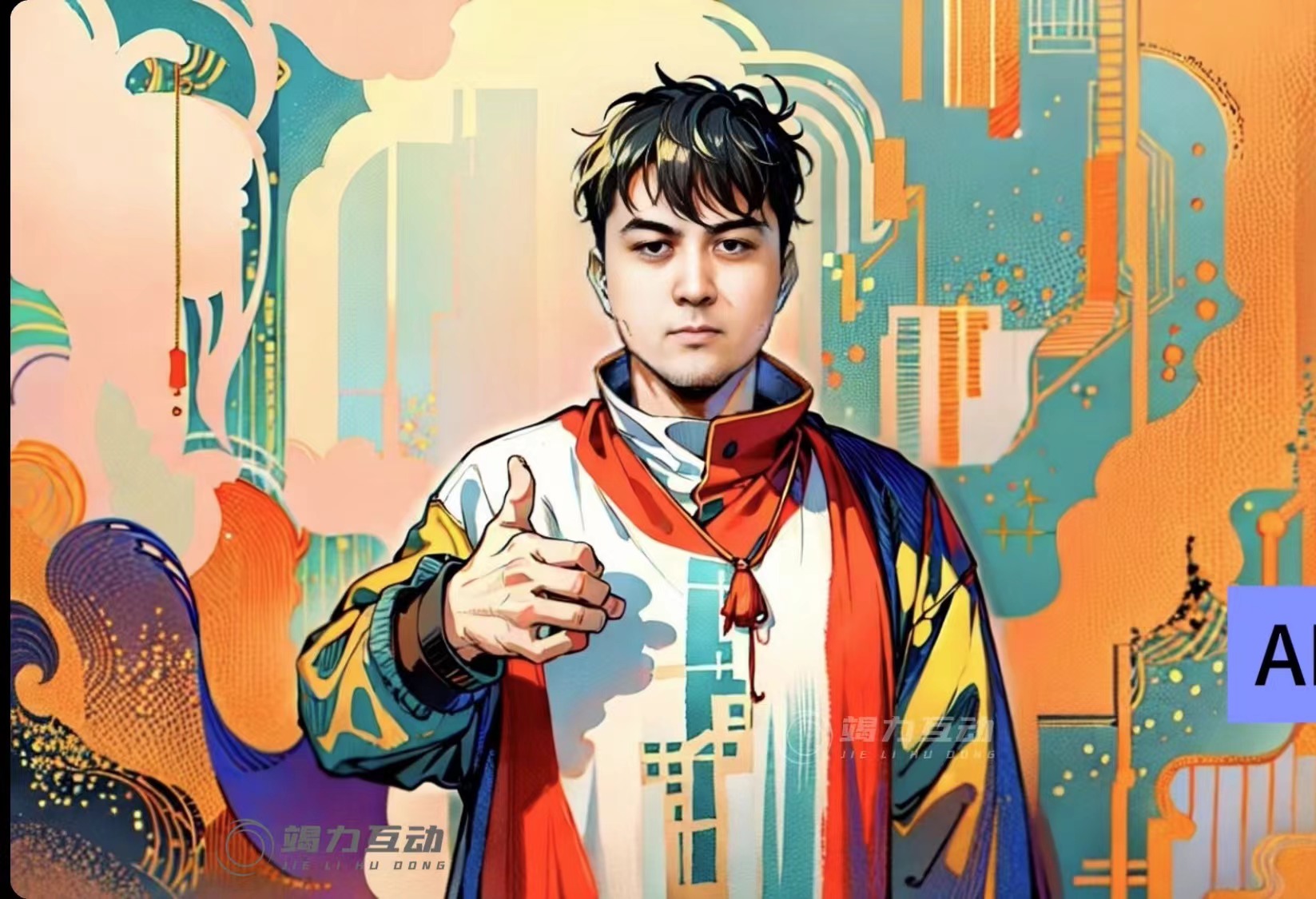 ai拍照签到墙.科技签到方式
