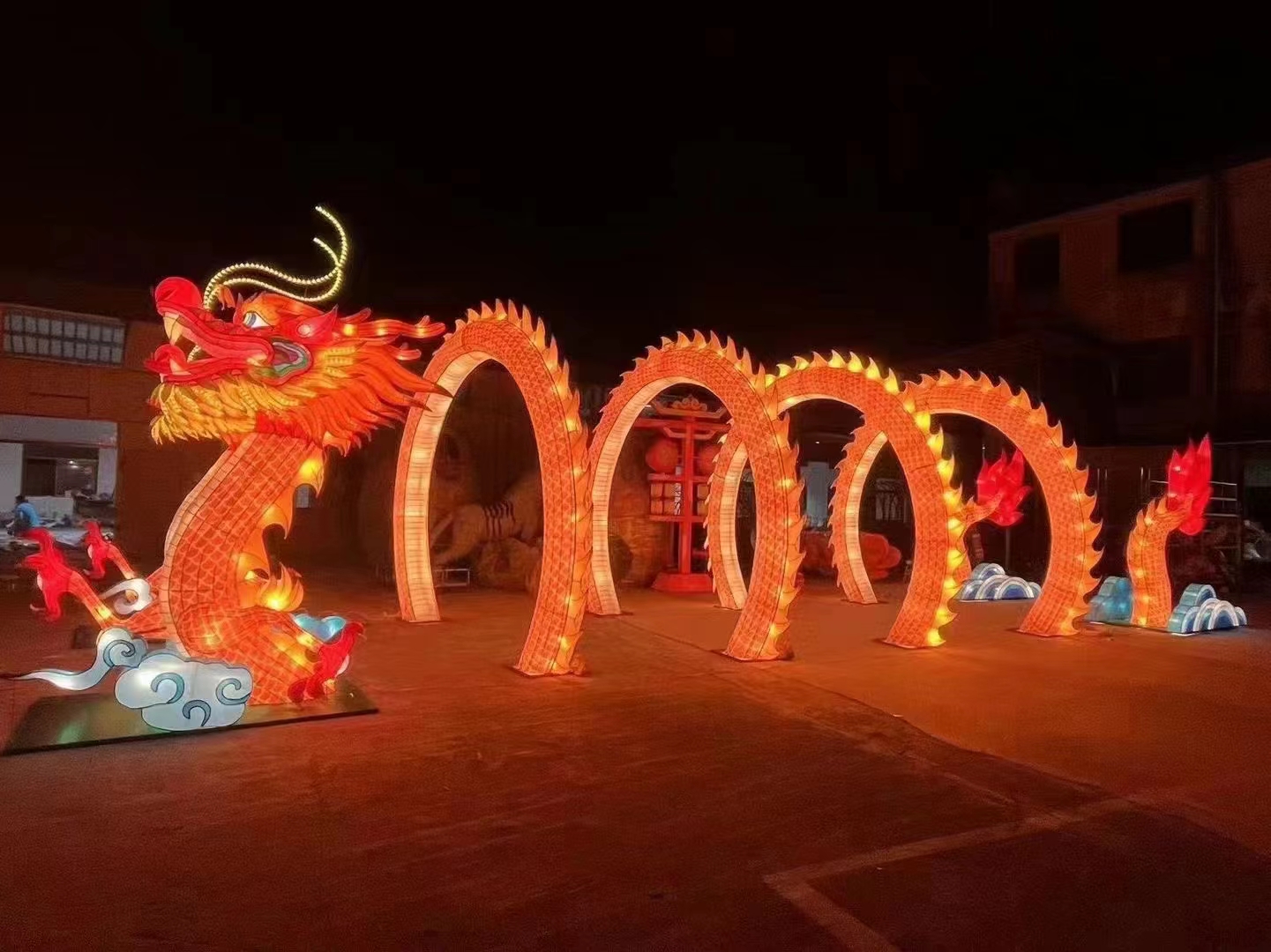 传统花灯彩灯、主题花灯