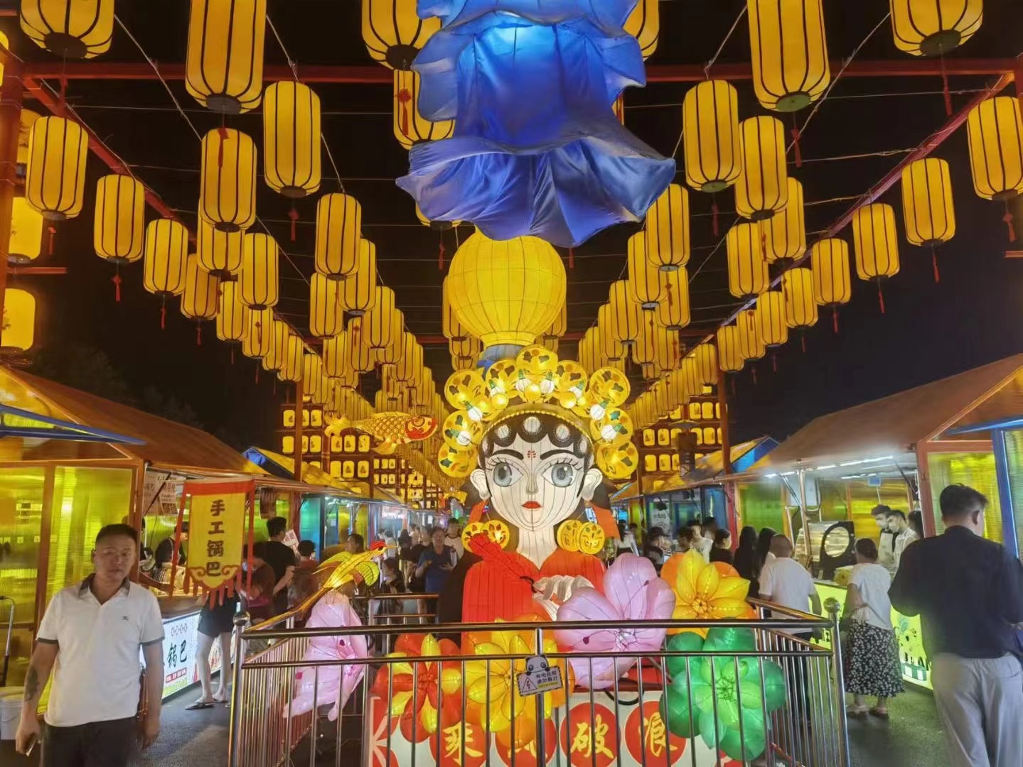 传统花灯彩灯、主题花灯