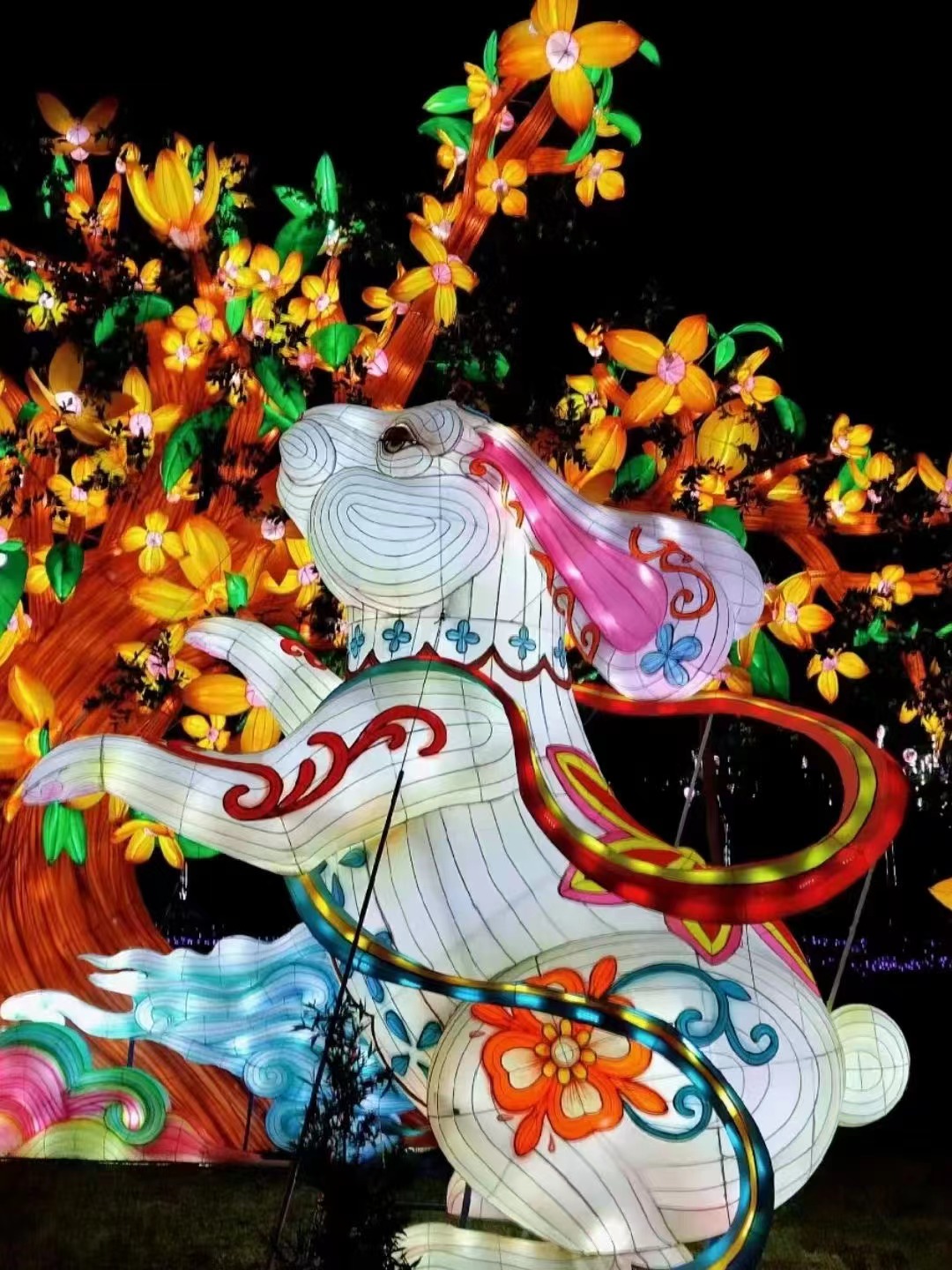 传统花灯彩灯、主题花灯