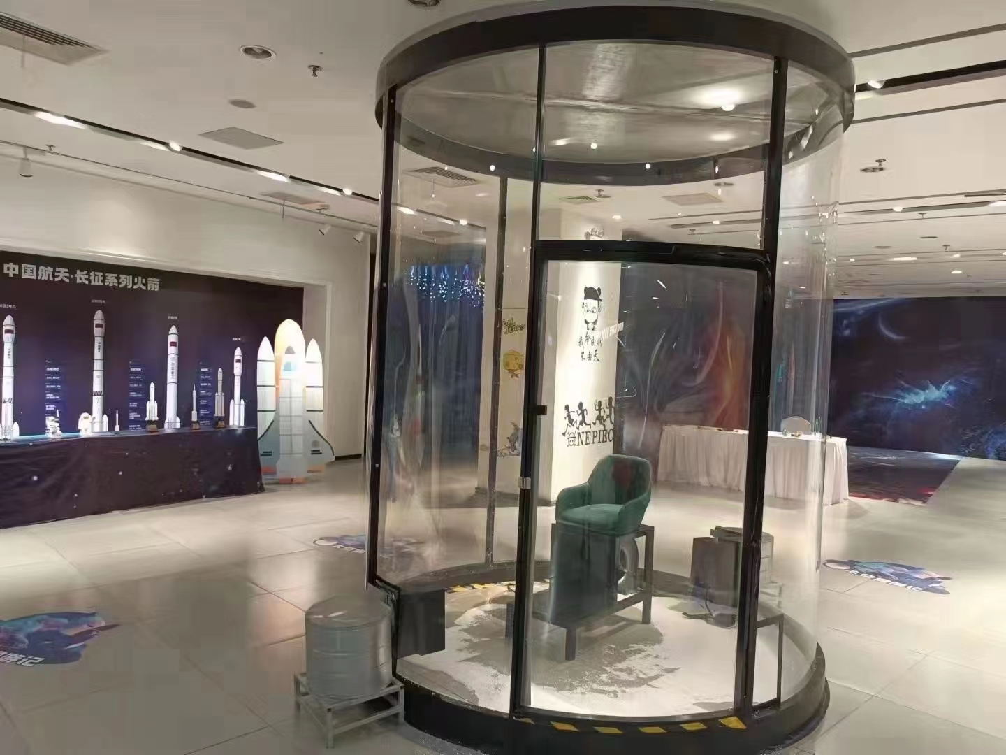 太空风暴/雪之舞互动装置租赁风暴舱模拟器设备暖场道具