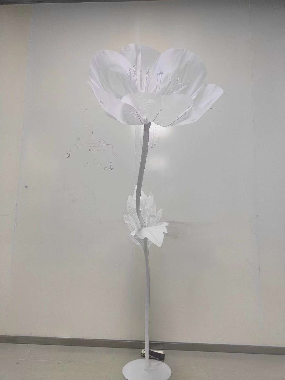 光纤发光花