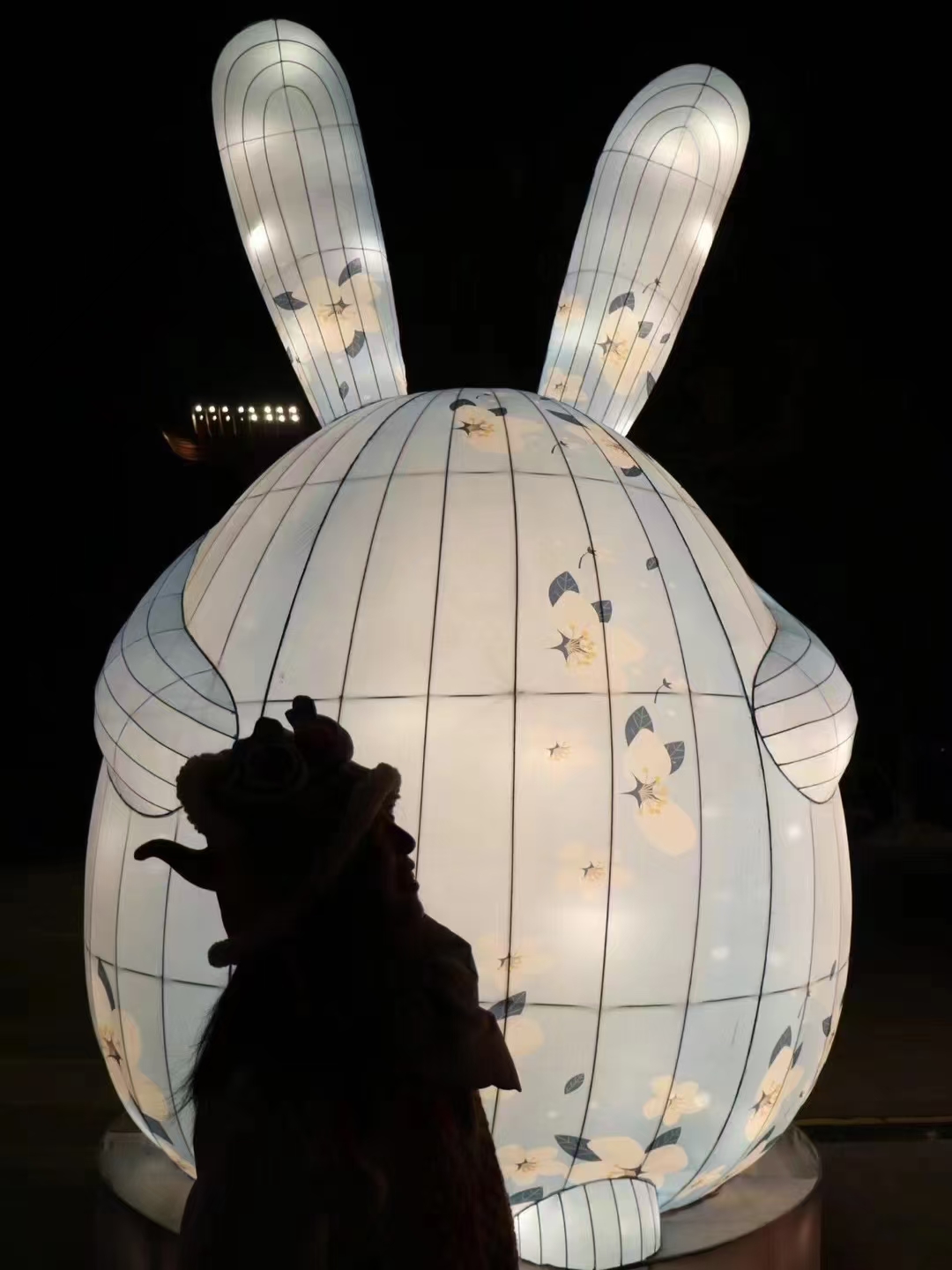 中秋系列花灯兔子
