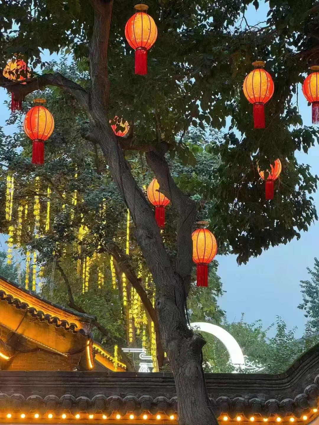 灯光主题造型，网红场景点打造