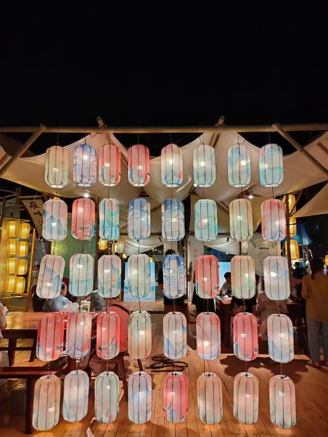景区主题灯光亮化，不夜城场景打造