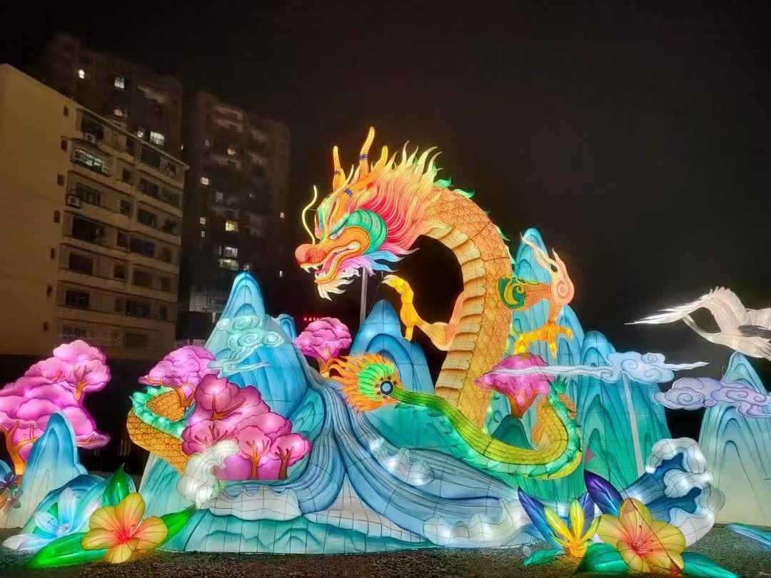 景区主题灯光亮化，不夜城场景打造