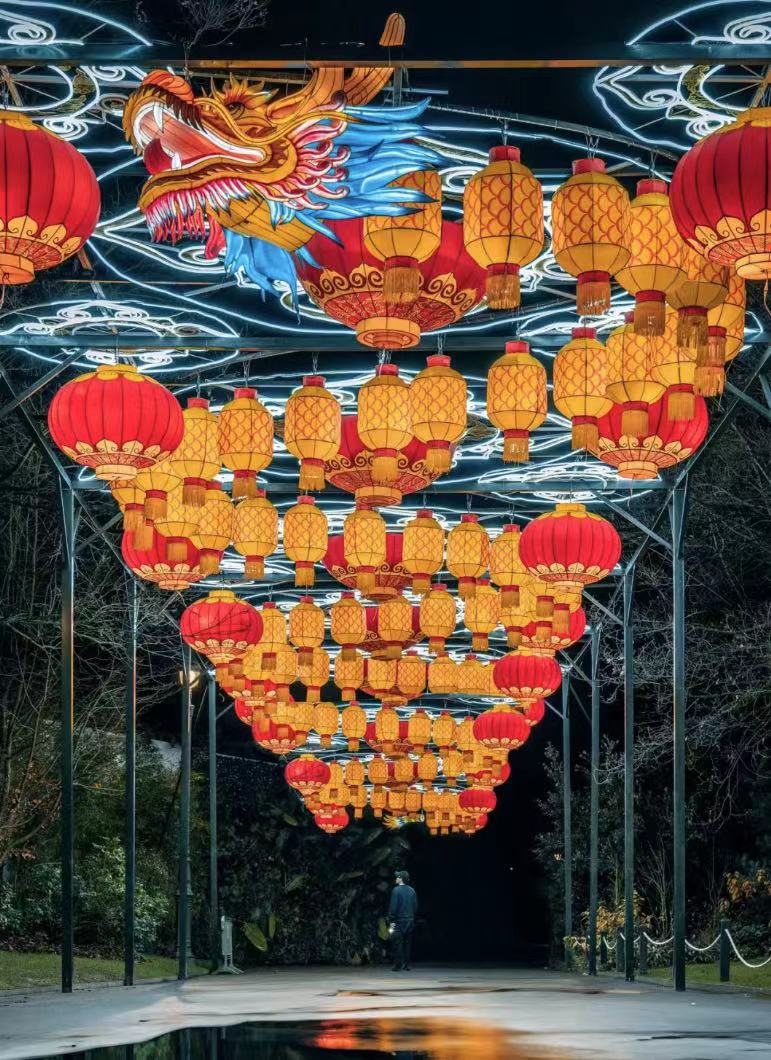 商业街、景区长廊亮化