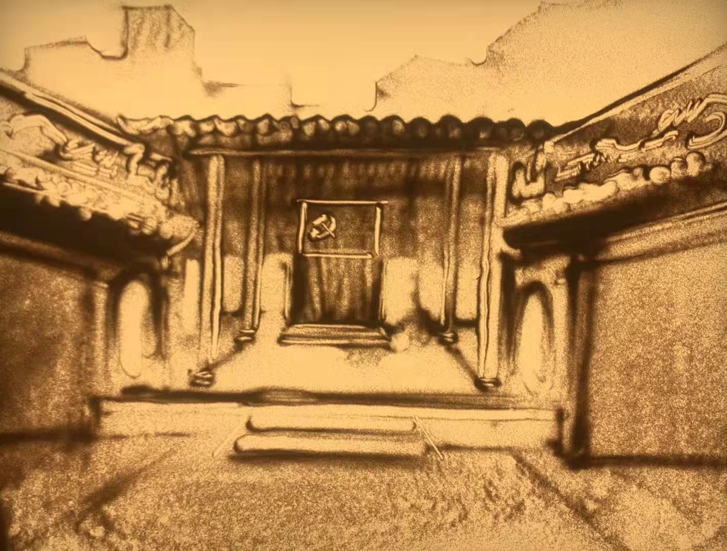 广东沙画师、沙画表演、沙画视频制作