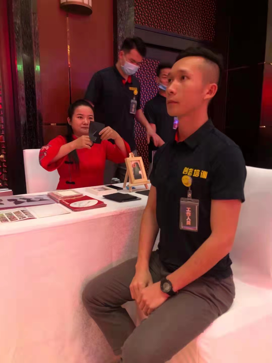 深圳民俗团，非遗项目暖场
