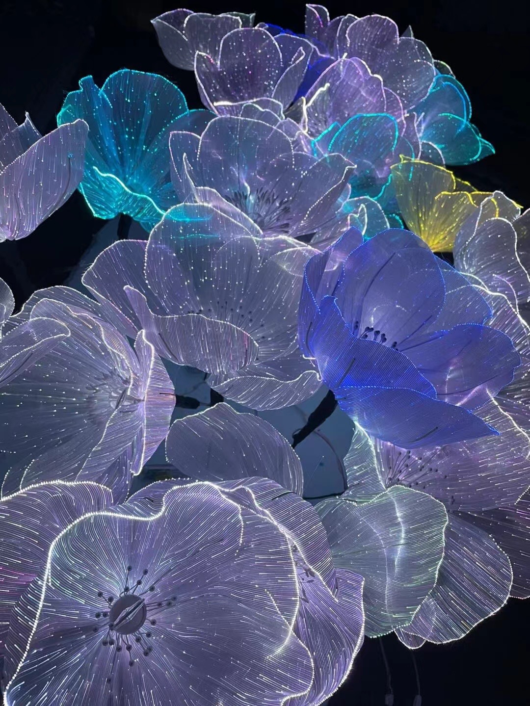 光纤花
