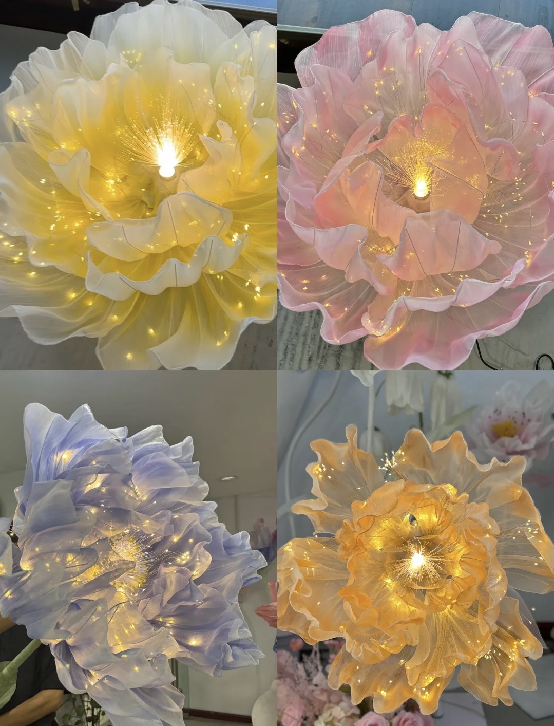 光纤花