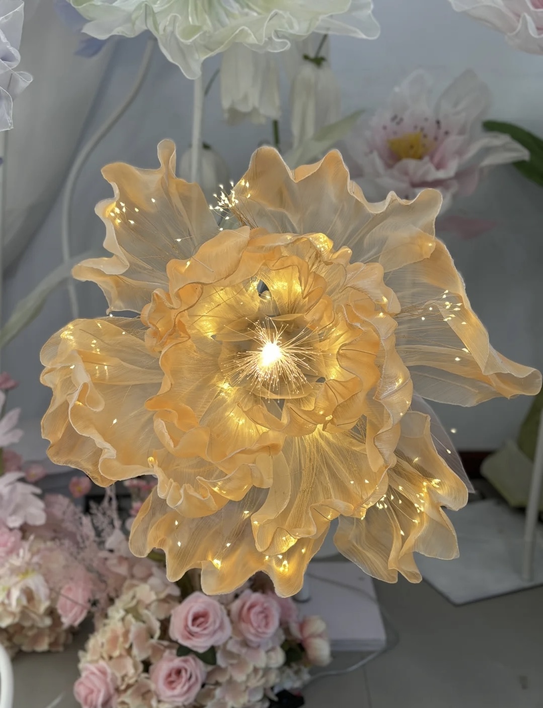 光纤花