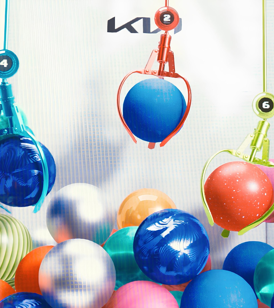 车展潮玩创意—LUCKY GRAB幸运抓球机