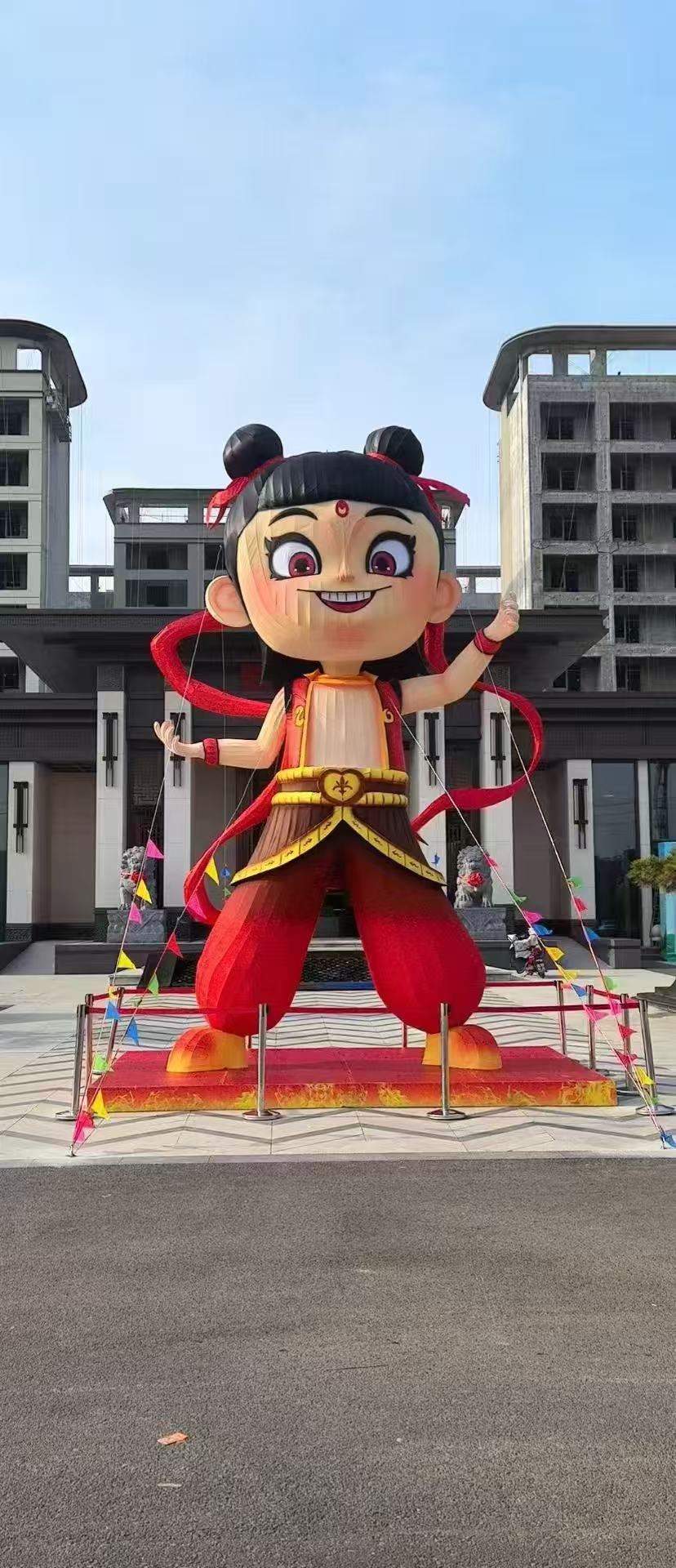 哪吒花灯