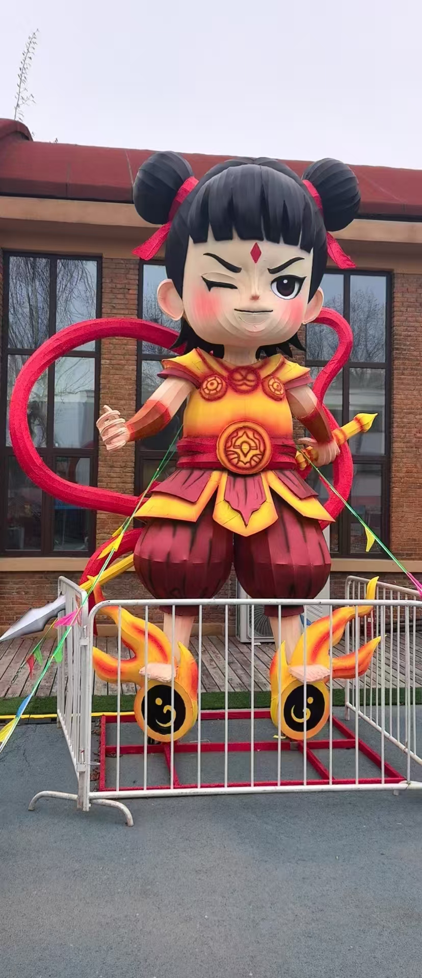 哪吒花灯