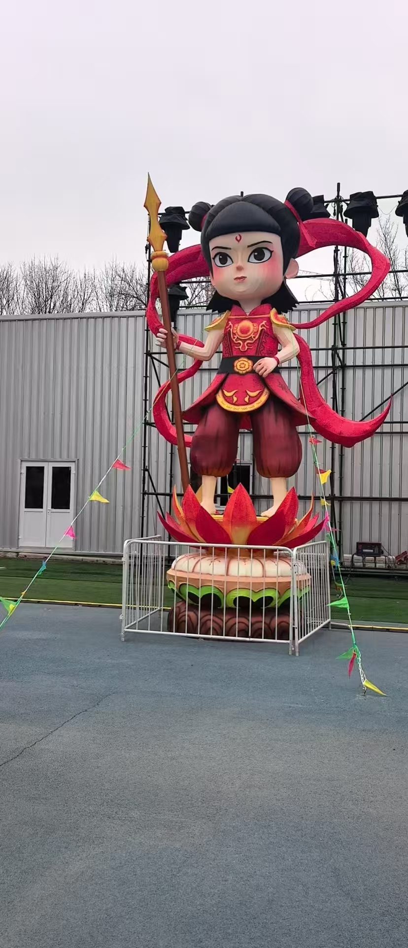 哪吒花灯