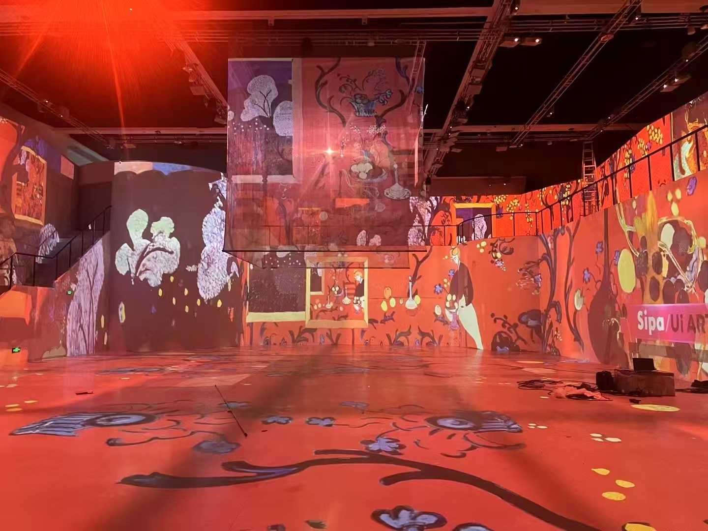 马蒂斯光影艺术展 沉浸式投影