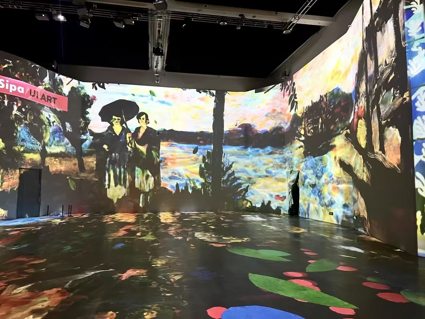 马蒂斯光影艺术展 沉浸式投影