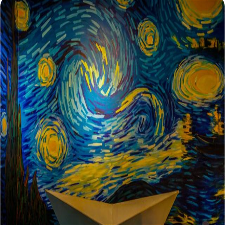 沉浸式梵高星空艺术展