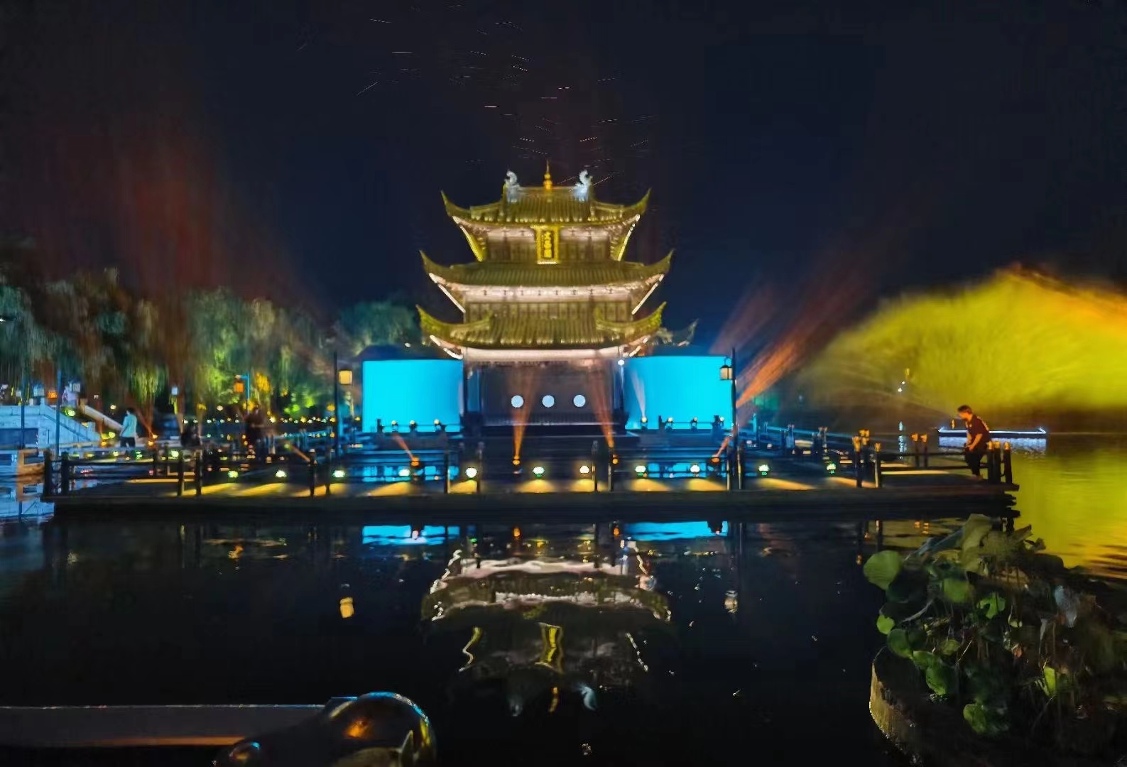 楼体投影秀古城楼内容支持定制硬