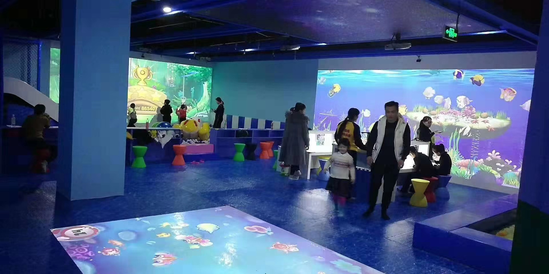 AR神笔马良绘画鱼海洋儿童互动游戏道具
