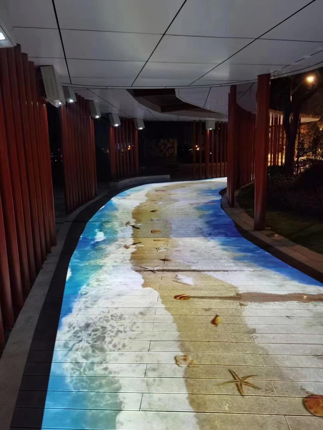 AR户外互动地面投影 幼儿园景区公园儿童3d地面投影游戏设备