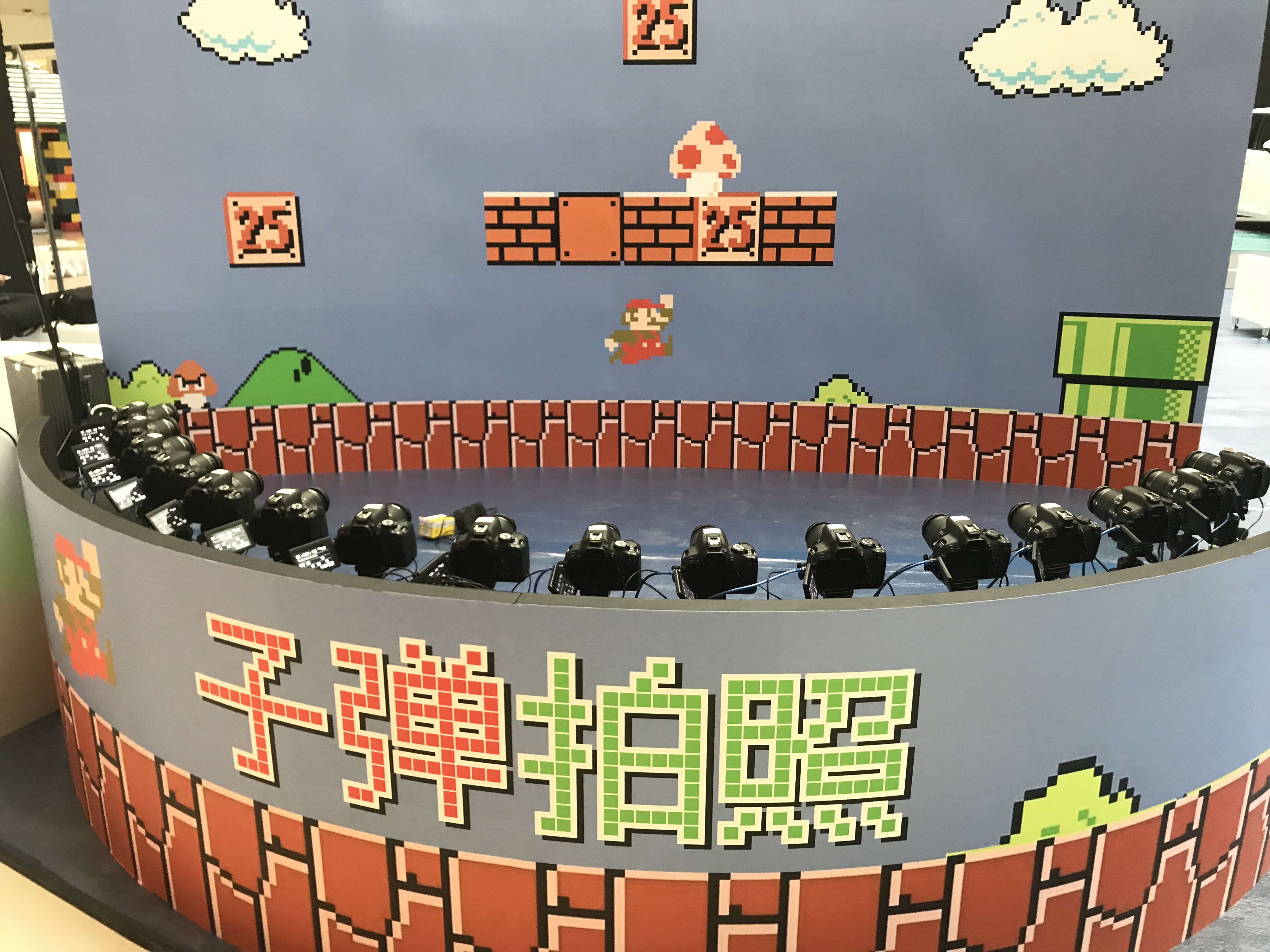 传祺GM6发布会子弹时间暖场互动/180度环绕拍摄视频宣传