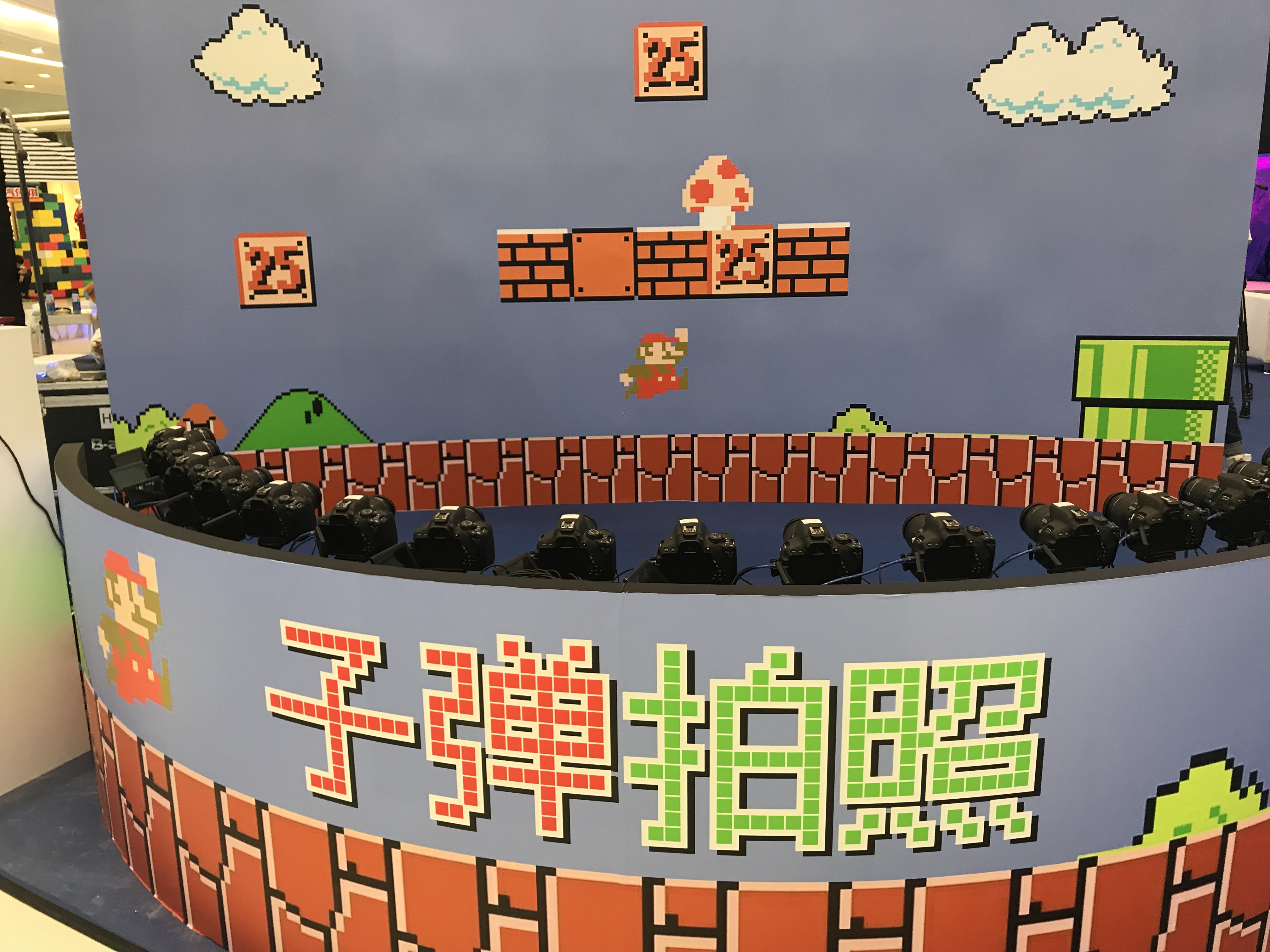 传祺GM6发布会子弹时间暖场互动/180度环绕拍摄视频宣传