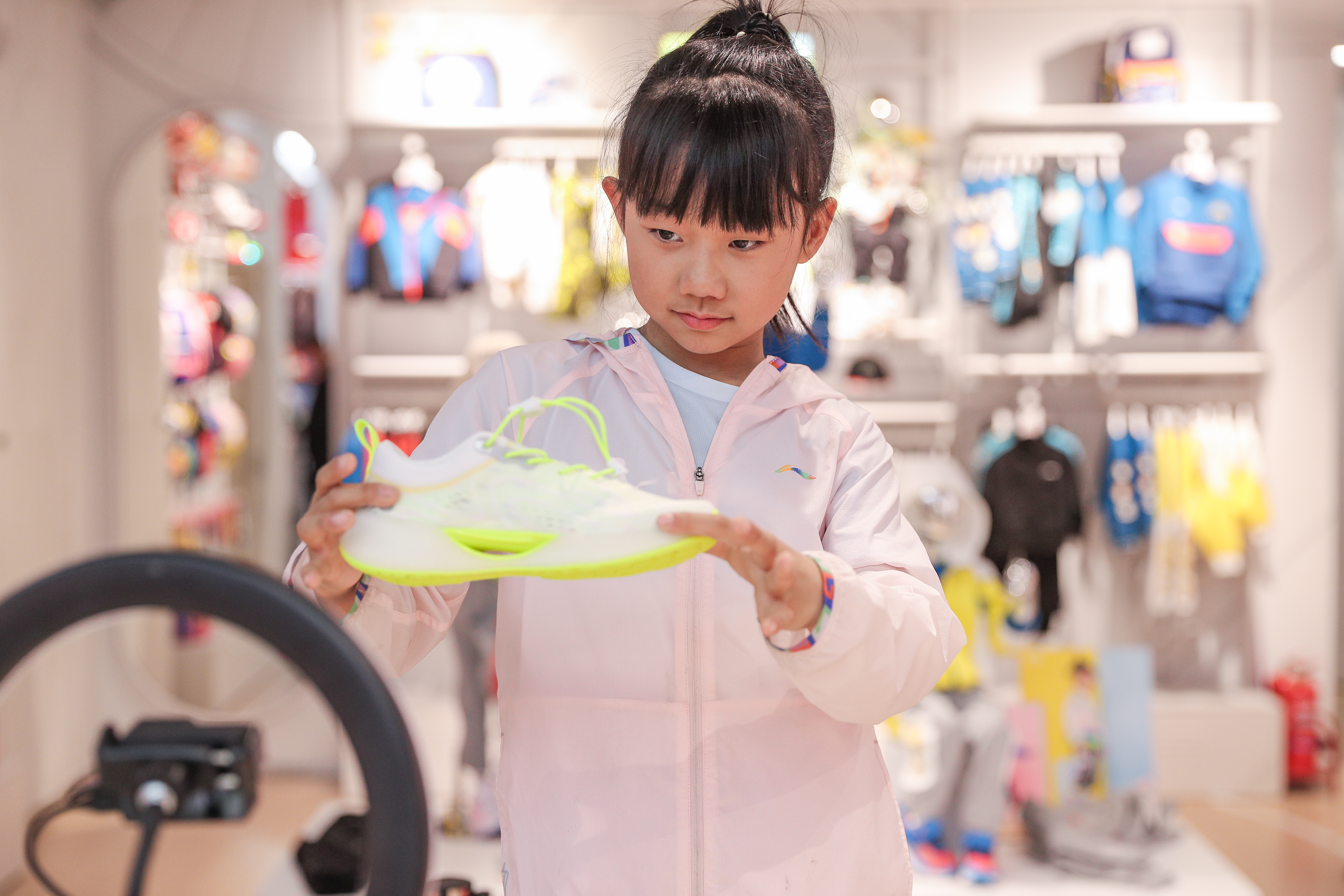 北京-新燕莎购物中心 李宁专卖店-子弹时间慢动作360度环拍