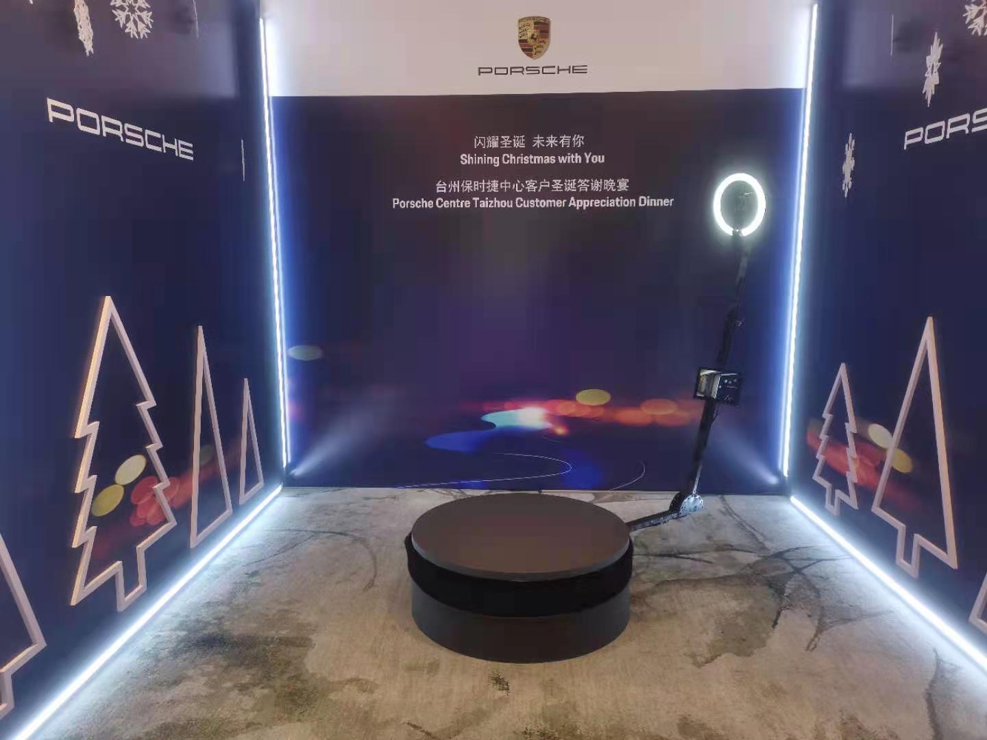 360拍照装置创意环绕拍摄机器明星同款
