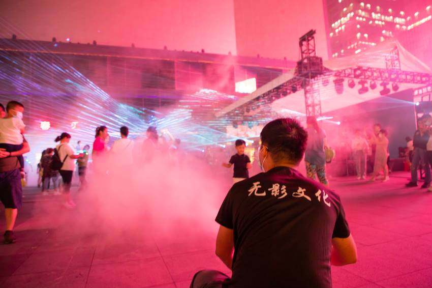 上海无影激光秀北极光