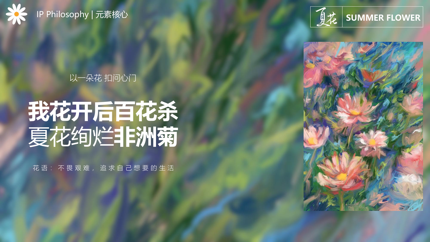 summer flower—夏季IP美陈 夏花