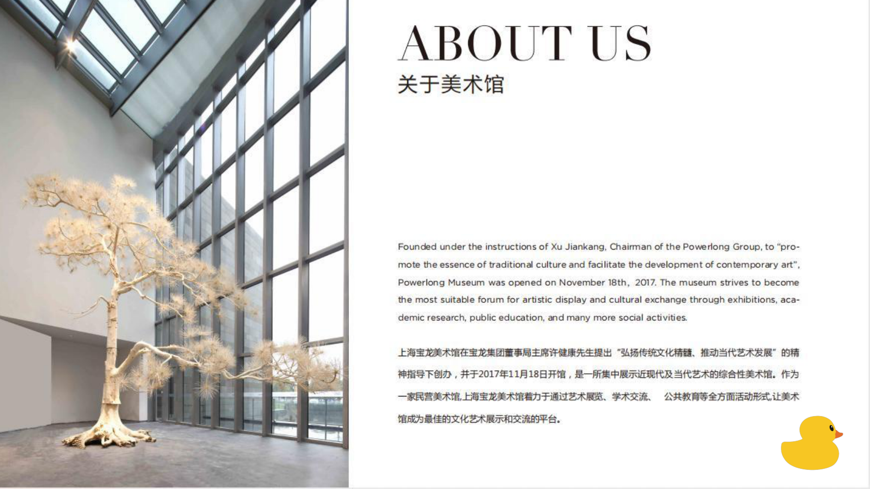 大黄鸭《橡皮鸭二重畅》装置艺术展