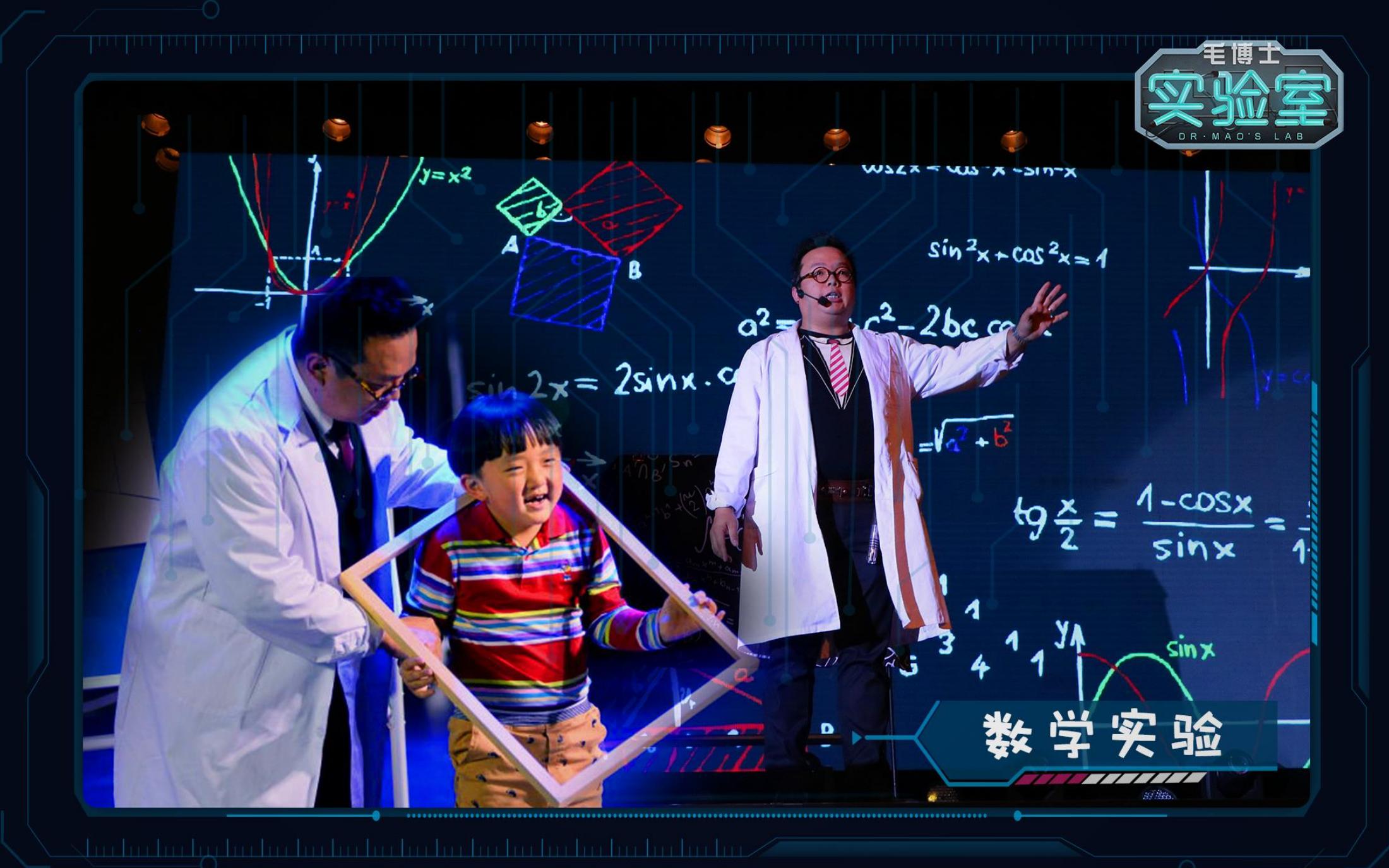 科学魔术秀《毛博士实验室》亲子互动儿童剧 科技节目
