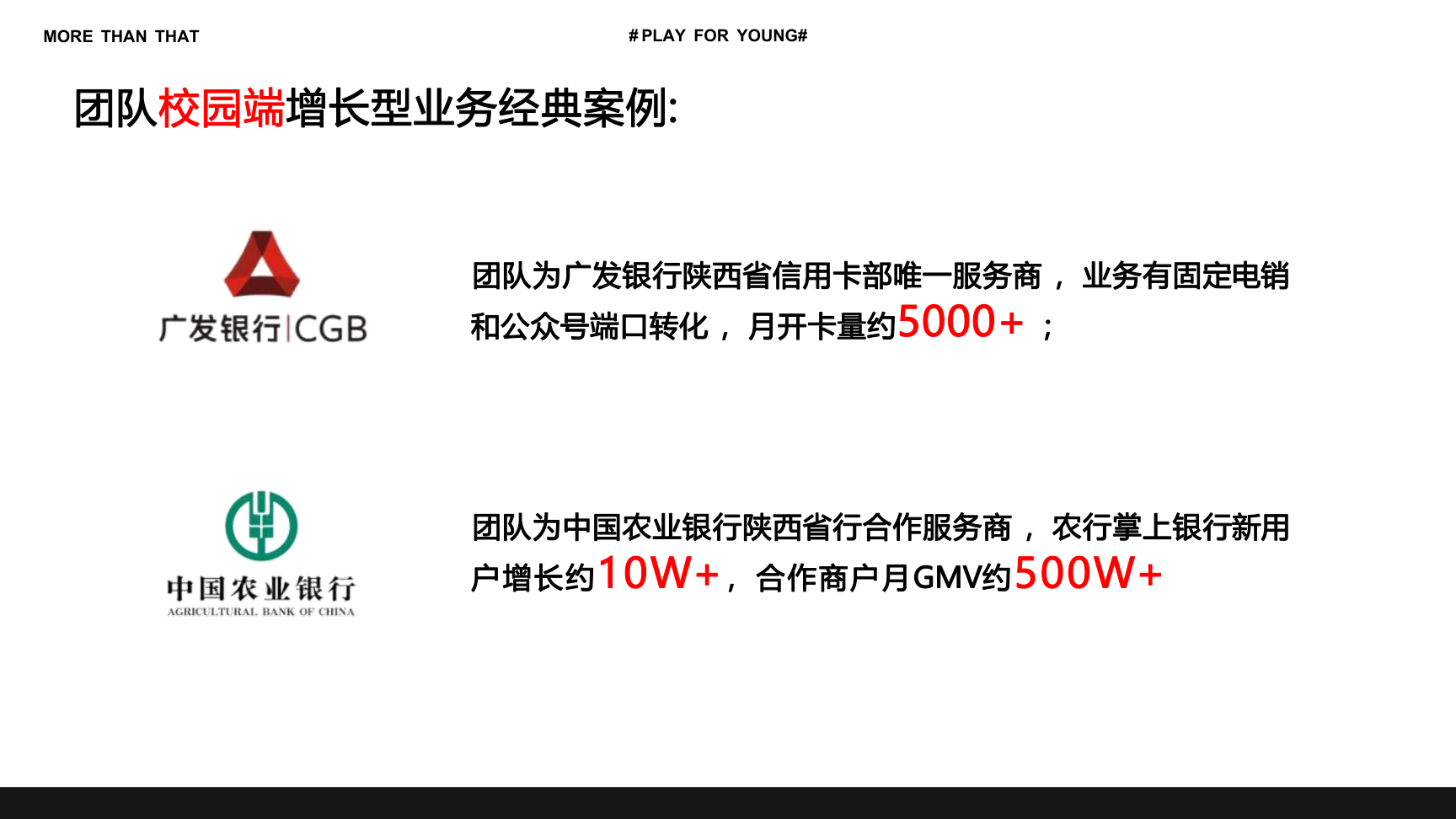  校 园 业 务 渠 道 & 品 牌 营销