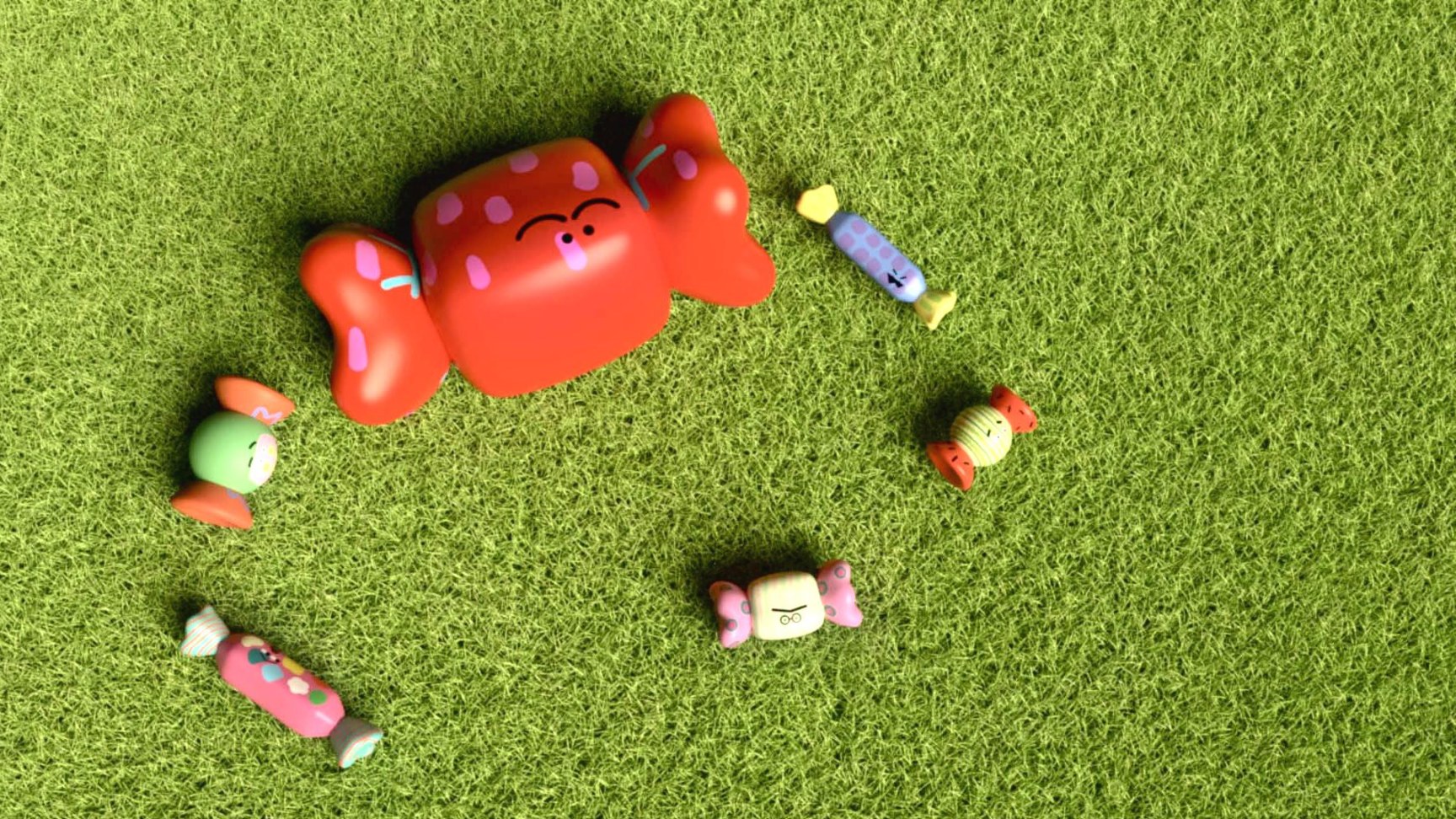 给所有回家的人奖励一颗新年糖