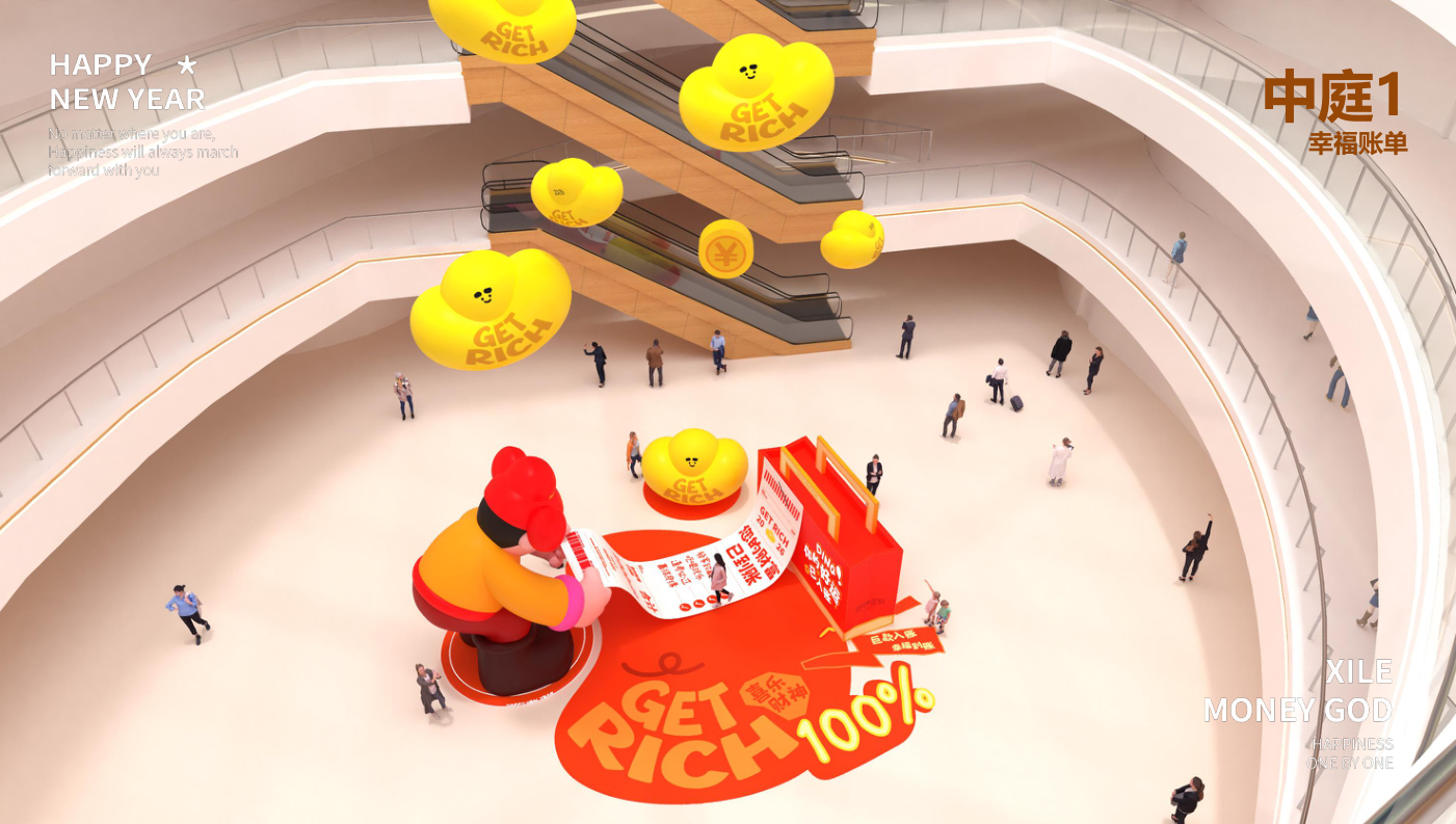 喜乐财神马年版